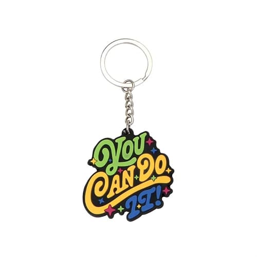 Custom Shape 3D Rubber PVC Keychain