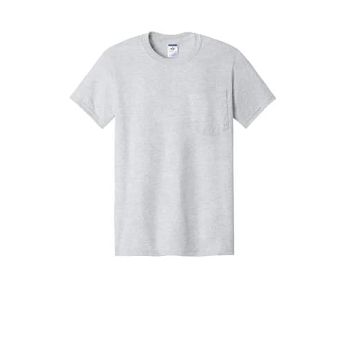 Jerzees - Dri-Power 50/50 Cotton/Poly Pocket T-Shirt.
