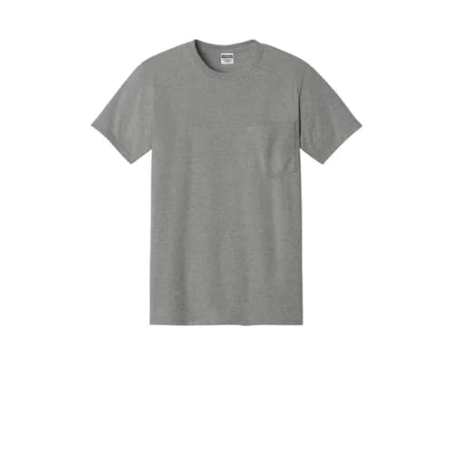Jerzees - Dri-Power 50/50 Cotton/Poly Pocket T-Shirt.