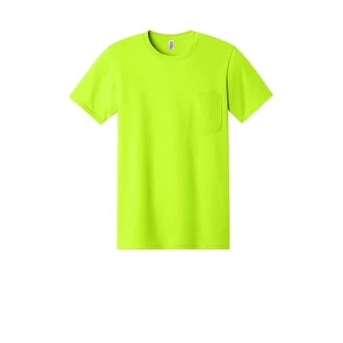 Jerzees - Dri-Power 50/50 Cotton/Poly Pocket T-Shirt.