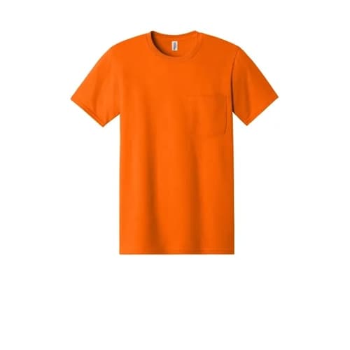 Jerzees - Dri-Power 50/50 Cotton/Poly Pocket T-Shirt.