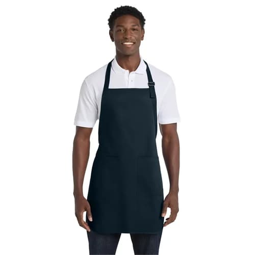 Port Authority Full-Length Apron with Pockets.