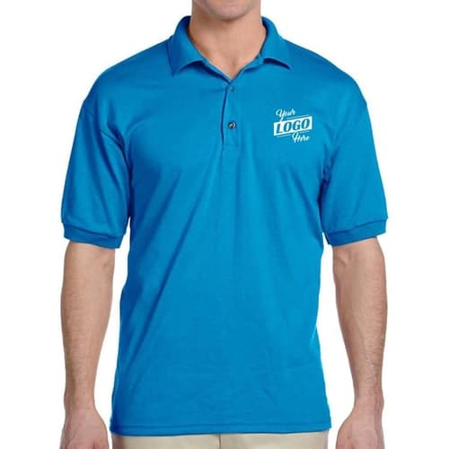 Gildan Dryblend 5.6 oz 50:50 Cotton/ Polyester Polo T-Shirt