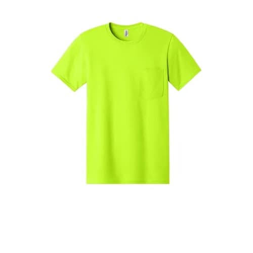 Jerzees - Dri-Power 50/50 Cotton/Poly Pocket T-Shirt.