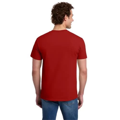 Jerzees - Dri-Power 50/50 Cotton/Poly Pocket T-Shirt.