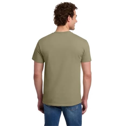 Jerzees - Dri-Power 50/50 Cotton/Poly Pocket T-Shirt.