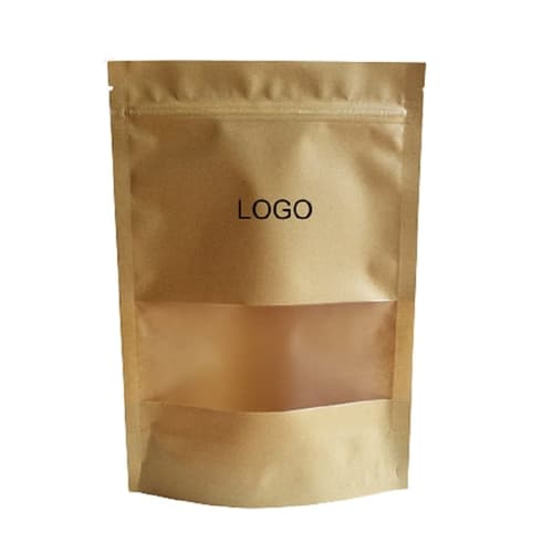 Kraft Paper Bag with Transparent Window