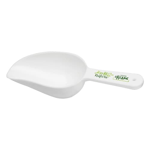 White 4 oz. Scoop