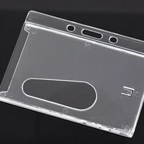 Hard Plastic ID Badge Holder