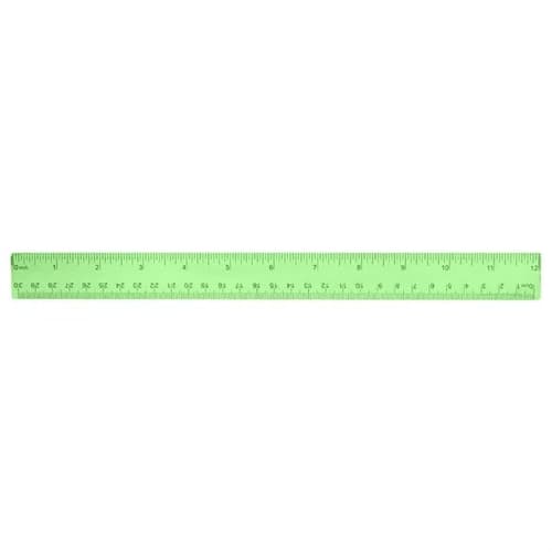 Plastic Colored Transparent Rulers