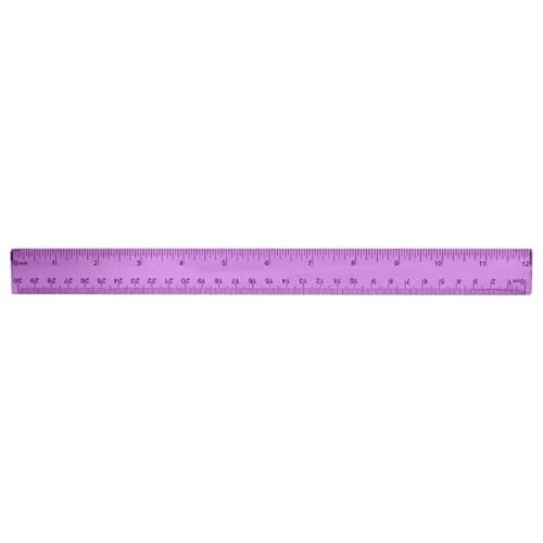 Plastic Colored Transparent Rulers