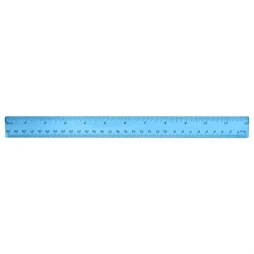Plastic Colored Transparent Rulers