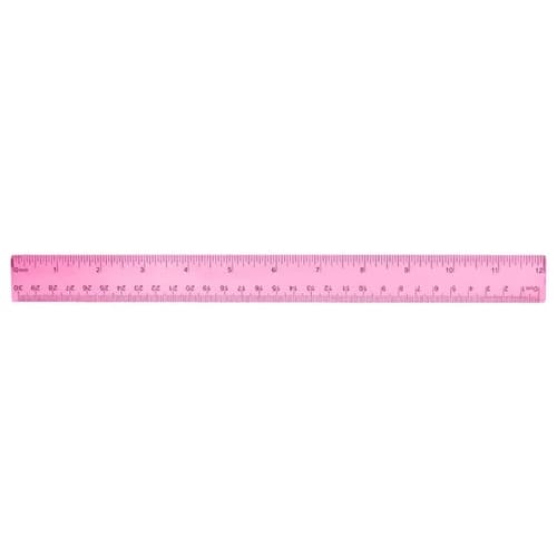 Plastic Colored Transparent Rulers