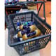 25L Plastic Retail Shopping Baskets with Handles