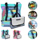 Large Mesh Beach Tote Bag  Picnic Blanket Set