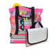 Large Mesh Beach Tote Bag  Picnic Blanket Set