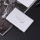 Thumb Drive Hand Push Slide Out Metal Business Card Case