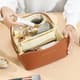 Upgrade Pu Leather Travel Cosmetic Bag Makeup Toiletry Case