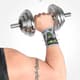 Sweat Wicking Elastic Nylon Wrist Bands Sports Brace Wraps