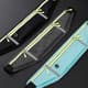 Polyester Handy Travel Fanny Pack Waist Bag Chest Pouch