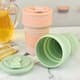 11oz Silicone Folding Collapsible Cup Retractable Coffee Mug