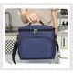 Crossbody Oxford Cloth Lunch Bag Thermal Flatware Meal Tote