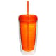 Tumblers 16 oz. Acrylic Insulated Coffee Travel Mugs