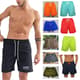Mens Swim Shorts 4 Way Stretch Mesh Liner Trunks