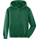 Youth Recycled Full Zip Hooded Sweatshirt W/ Wrinkle Free
