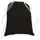 100% Cotton Canvas Eco-Friendly Large Drawstring Backpack