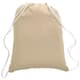 100% Cotton Canvas Eco-Friendly Large Drawstring Backpack