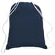 100% Cotton Canvas Eco-Friendly Large Drawstring Backpack