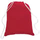 100% Cotton Canvas Eco-Friendly Large Drawstring Backpack