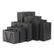 Premium Black Matte Paper Shopping bag