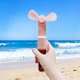 Personal USB Foldable Fan Mini Handheld  W/ Power Bank