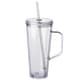 Plastic Tumbler with Handle 24 oz.