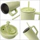 40oz Large Insulated Tumbler W/ Handle & Straw