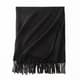 Faux Cashmere Chunky Knit Scarf for Women Winter Warm