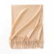 Faux Cashmere Chunky Knit Scarf for Women Winter Warm