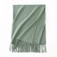 Faux Cashmere Chunky Knit Scarf for Women Winter Warm
