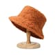 Warm Fleece Bucket Fisherman Hat for Winter