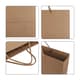 Natural Kraft Euro Tote Bag W/ Rope Handle 15.7"x11.8"x6"